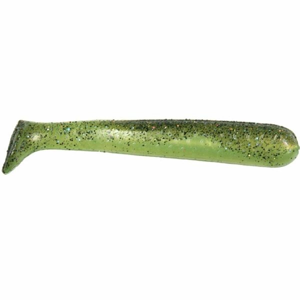 Broma 4 in. Luck E Strike Thumpers Fishing Lure, Mean Green, 8PK BR2977652